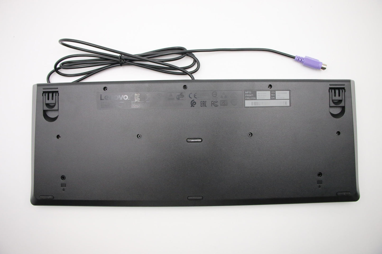 Lenovo Ps2 Trdtnl Kb Bk Por - 00XH923