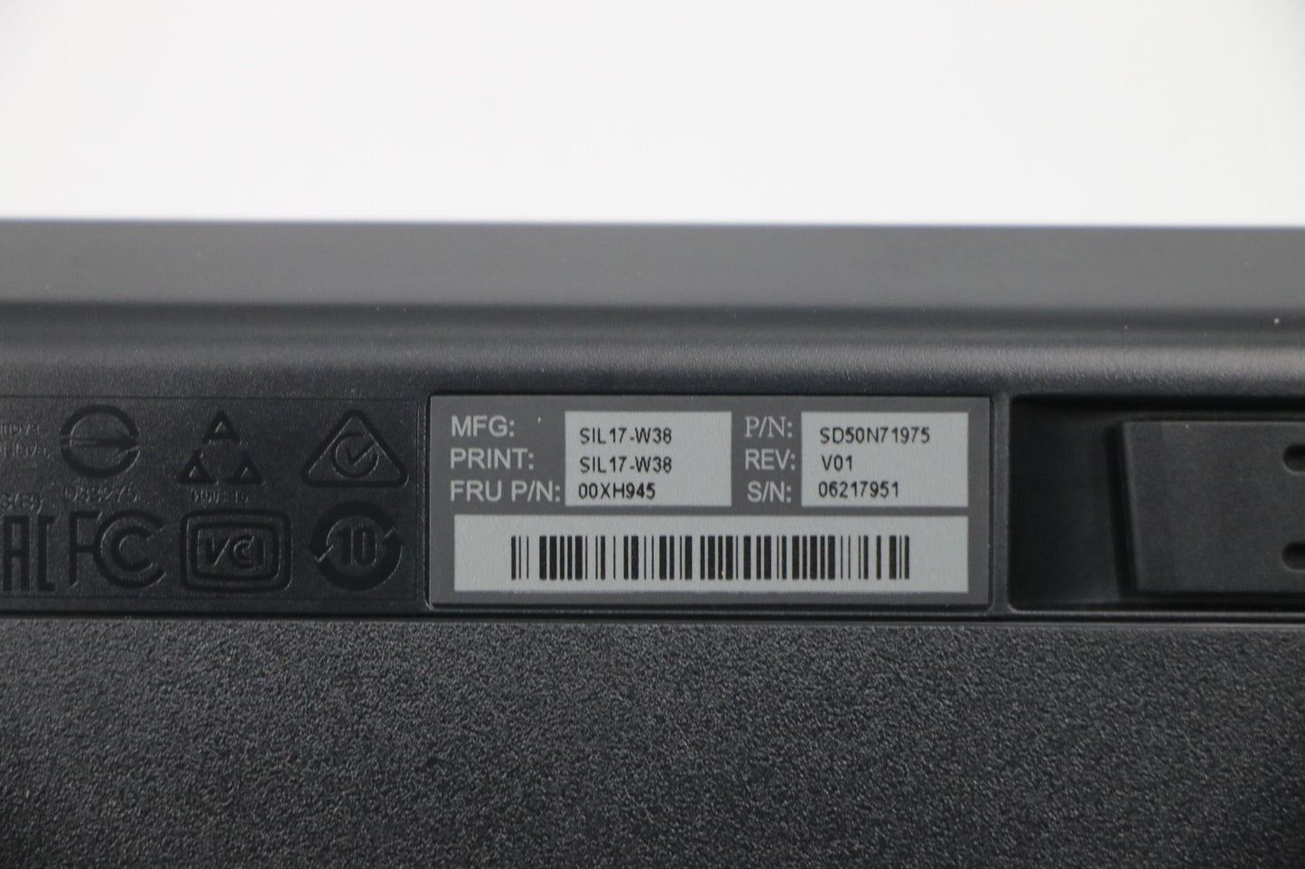 Lenovo Usb Calliope Kb Sr Ara - 00XH945