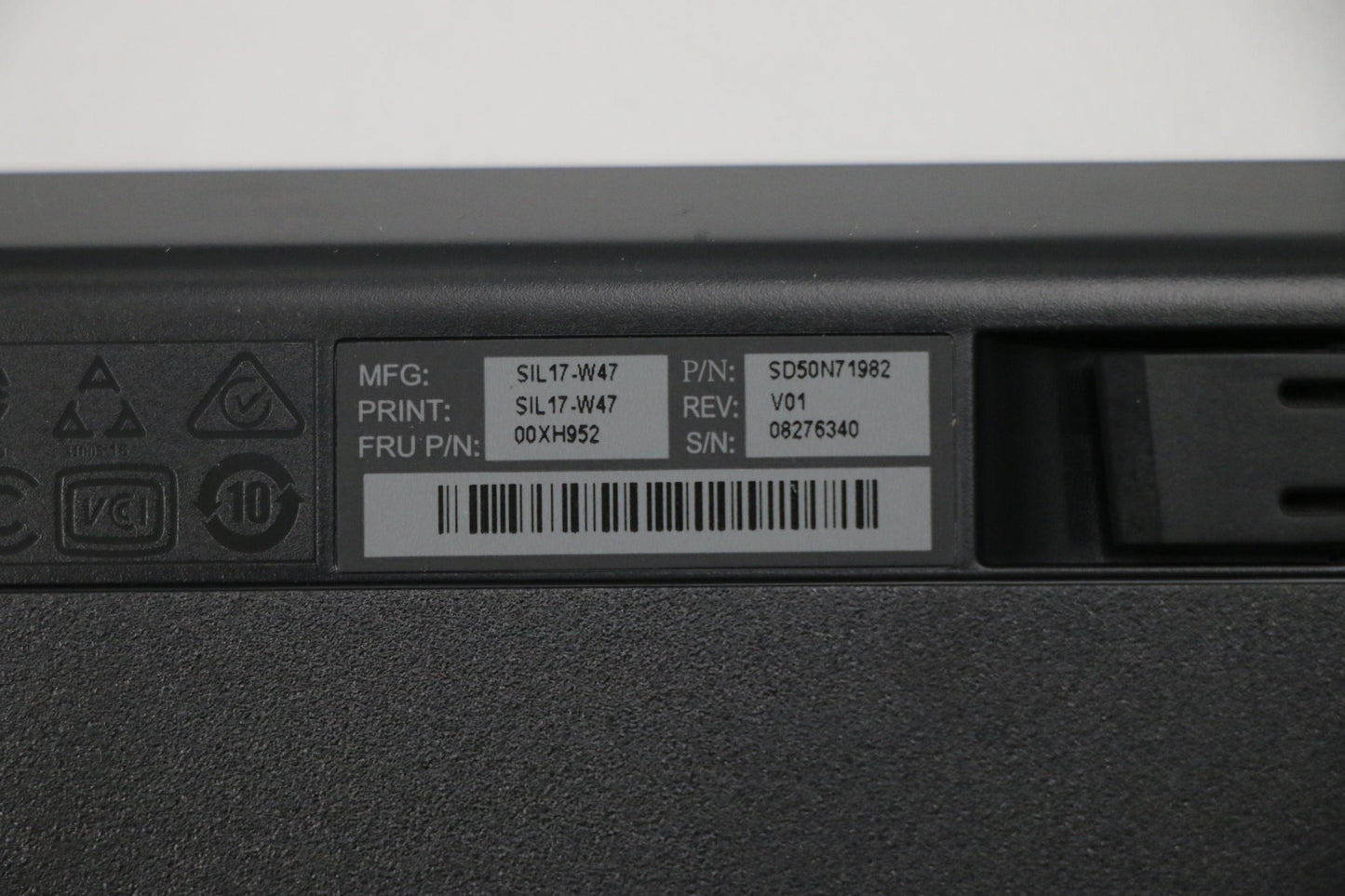 Lenovo Usb Calliope Kb Sr Cze - 00XH952