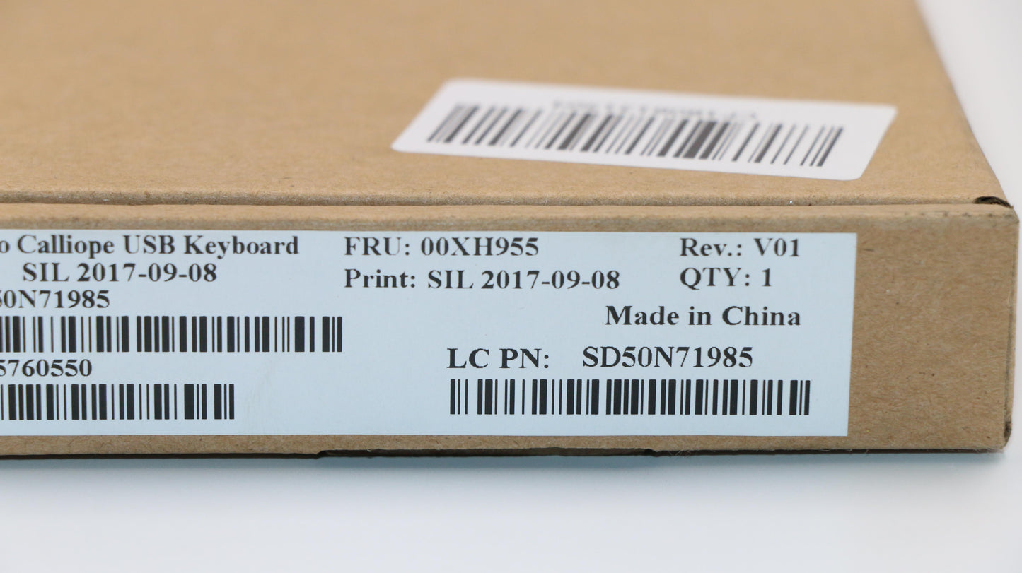 Lenovo Usb Calliope Kb Sr Fra - 00XH955