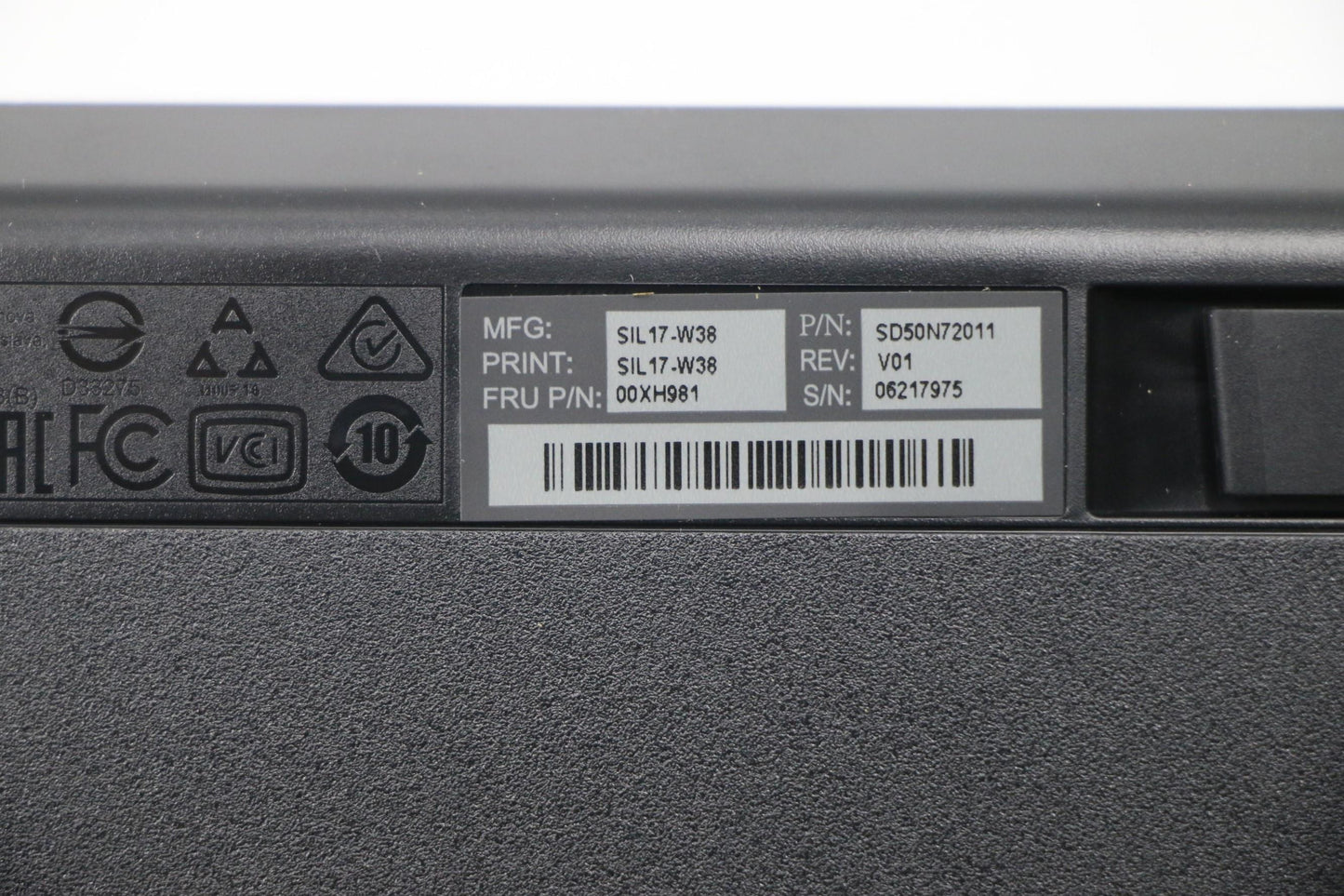 Lenovo Usb Calliope Kb Sr Tur - 00XH981