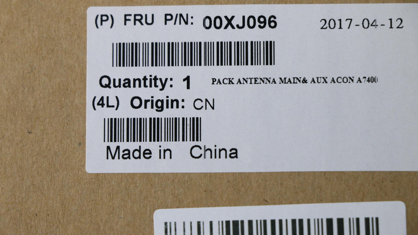 Lenovo Pack Antenna Main& Aux Acon A7 - 00XJ096