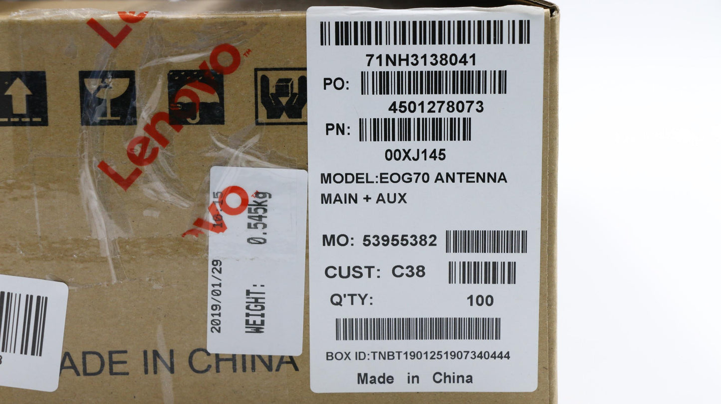 Lenovo Antenna Main + Aux - 00XJ145