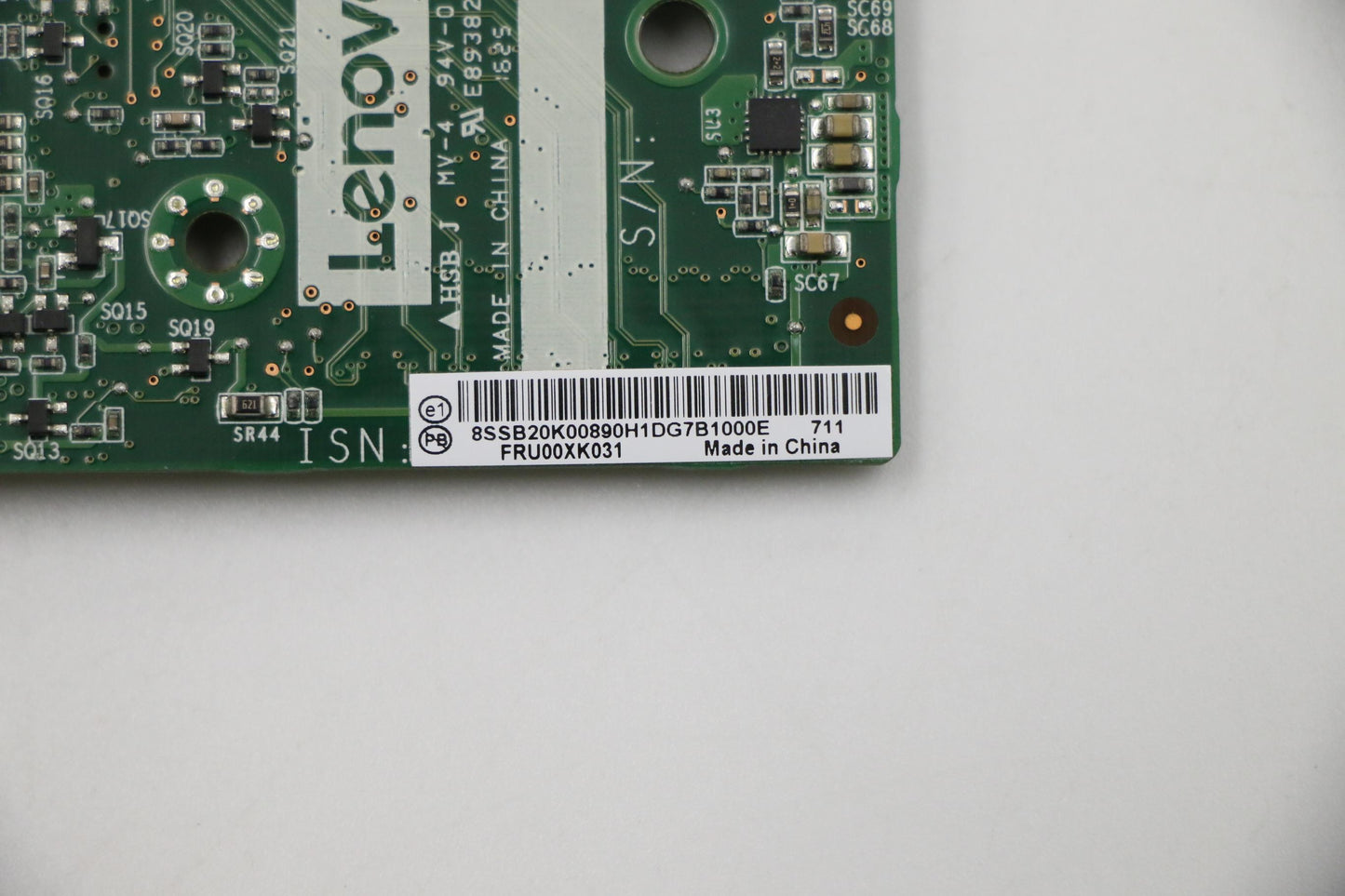 Lenovo 00XK031 Ci Cards Misc Internal