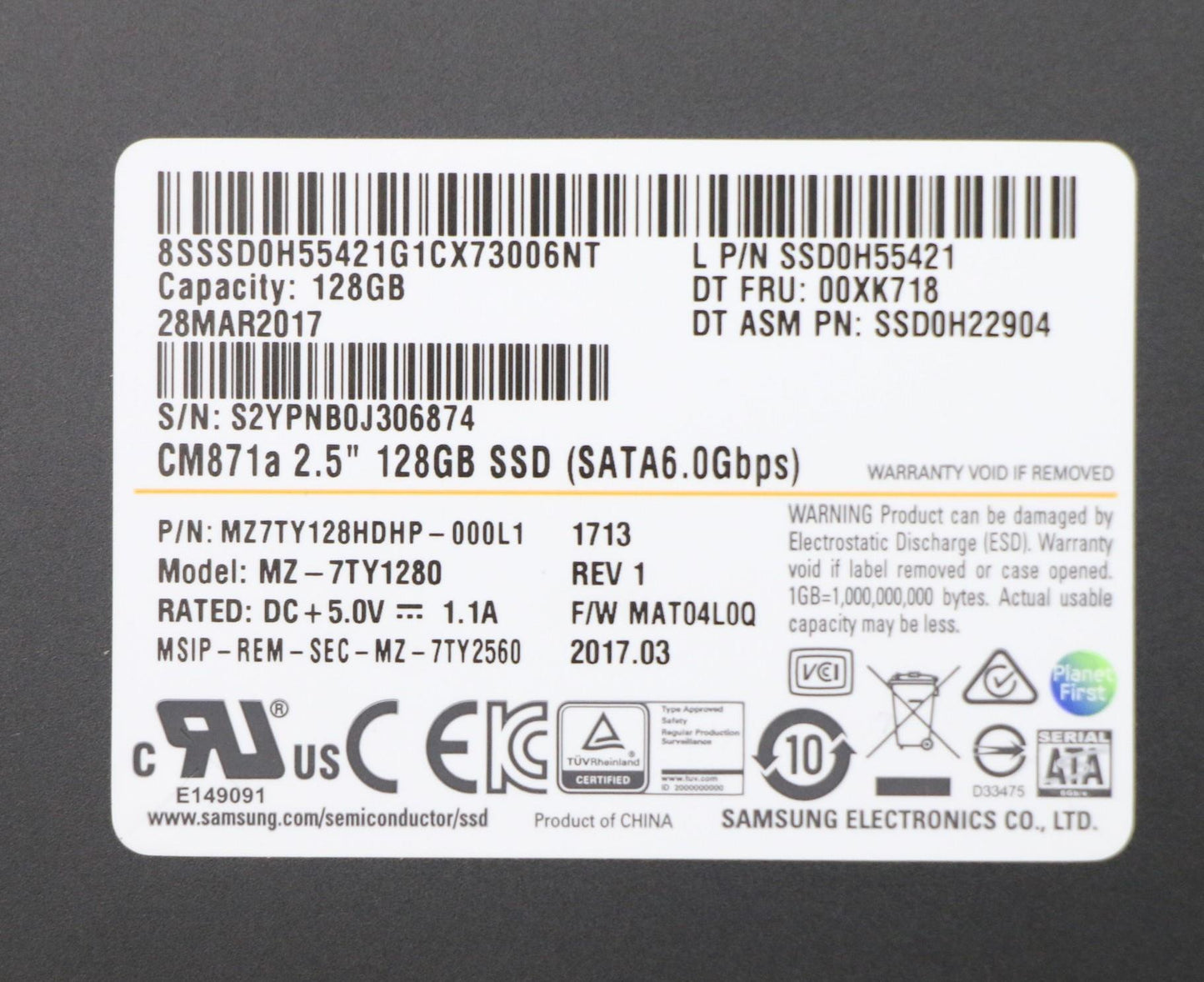 Lenovo 00XK718 Hard-Drive