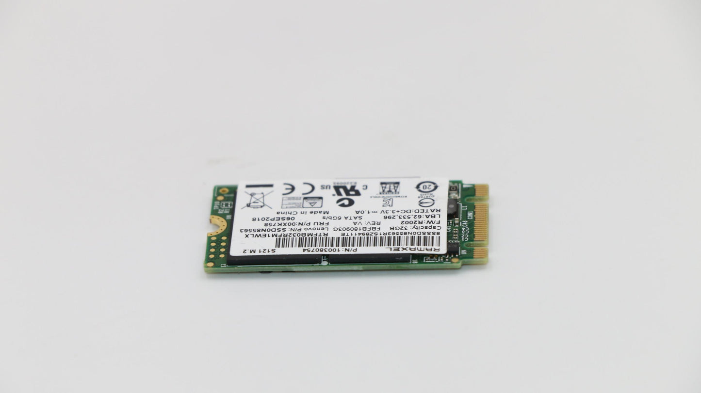 Lenovo 00XK758 Ssdasm 32Gm22242Sata6Gramstd