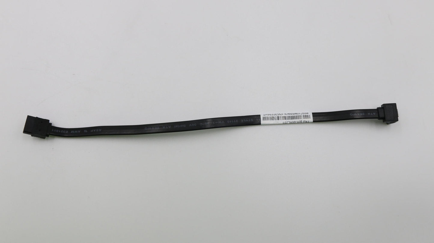 Lenovo (00XL269) 250mm SATA Cable, 2 Latch, R-Angle