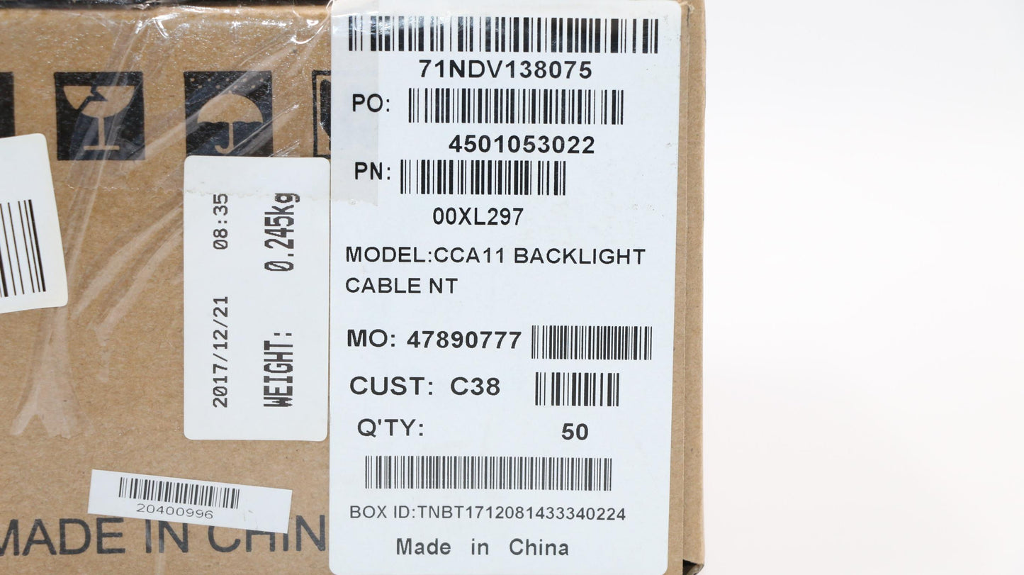 Lenovo Backlight Cable Nt - 00XL297