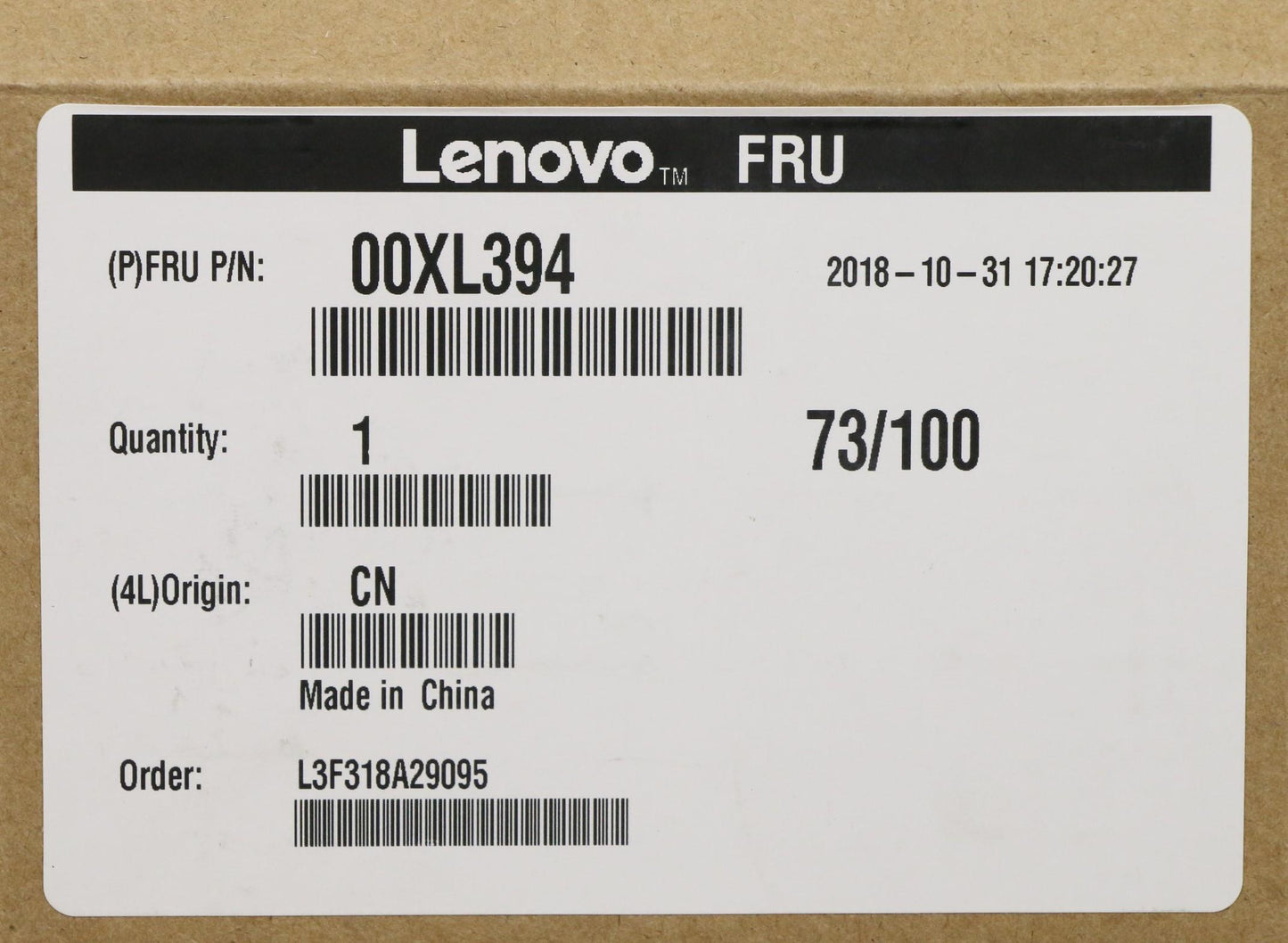 Lenovo Cable Frusata Pwrcable400Mm210 - 00XL394