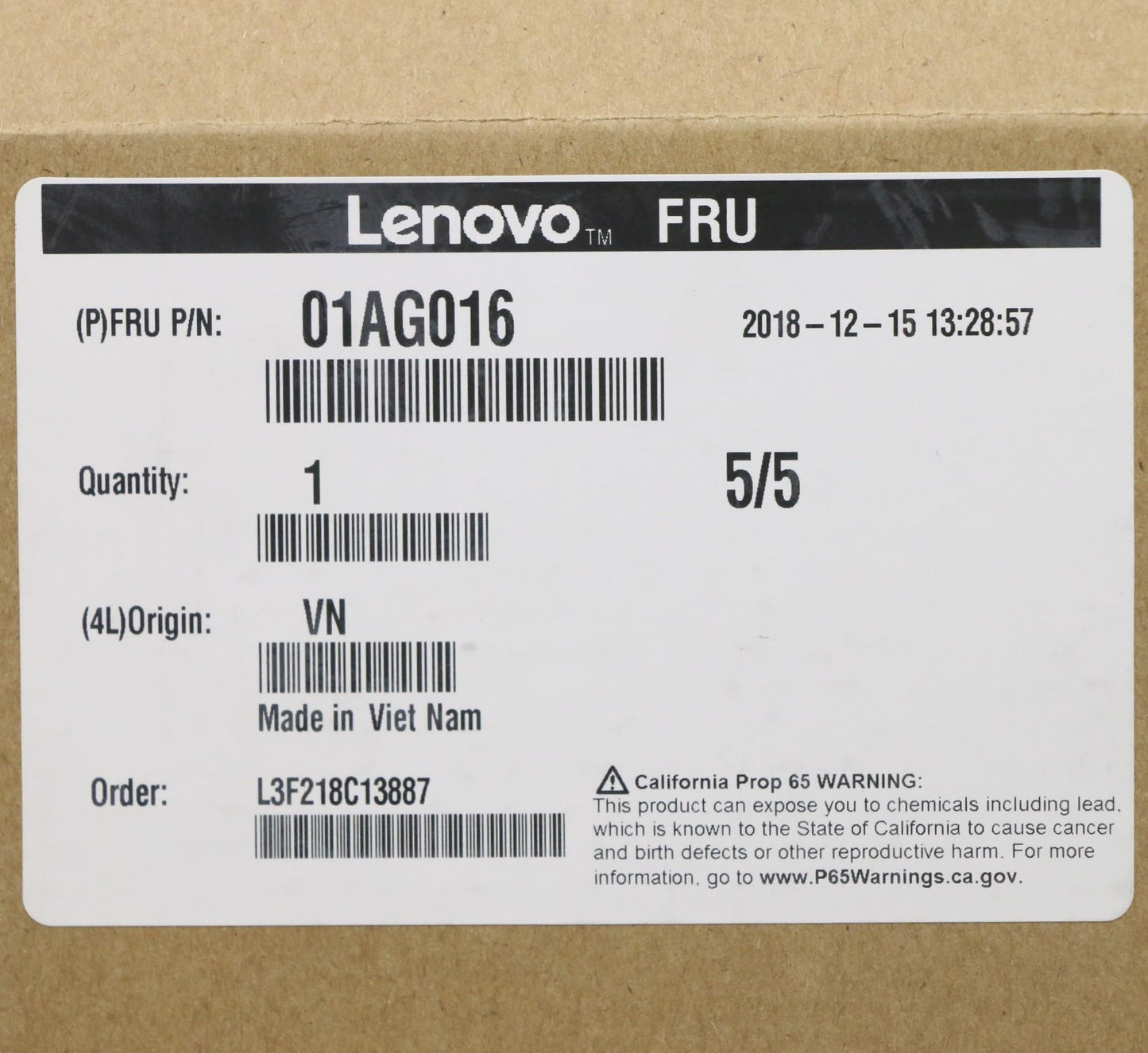 Lenovo Pu Processors - 01AG016