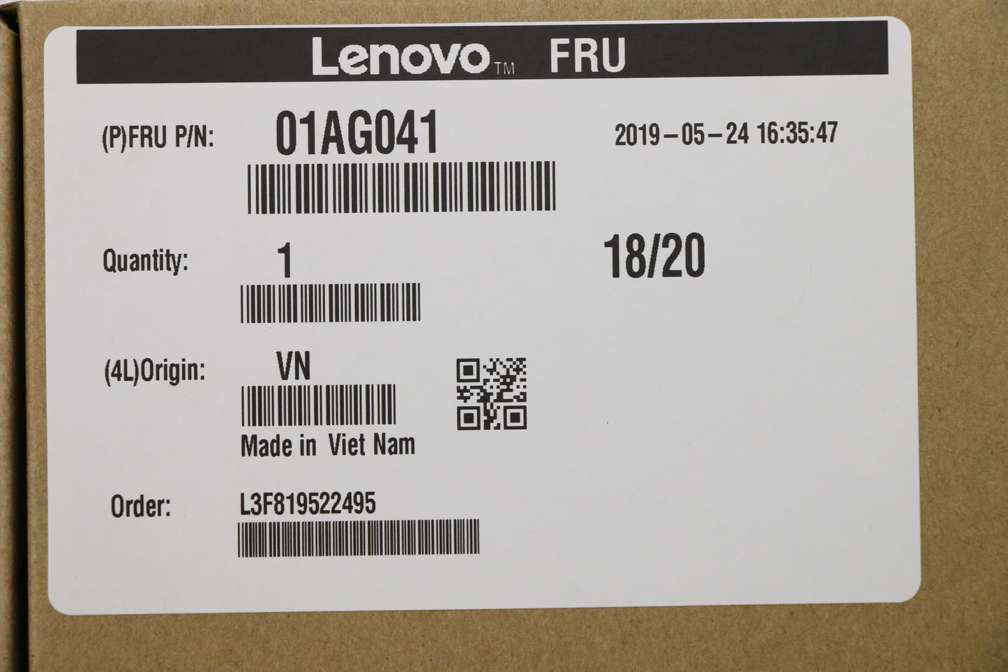 Lenovo Pu Processors - 01AG041