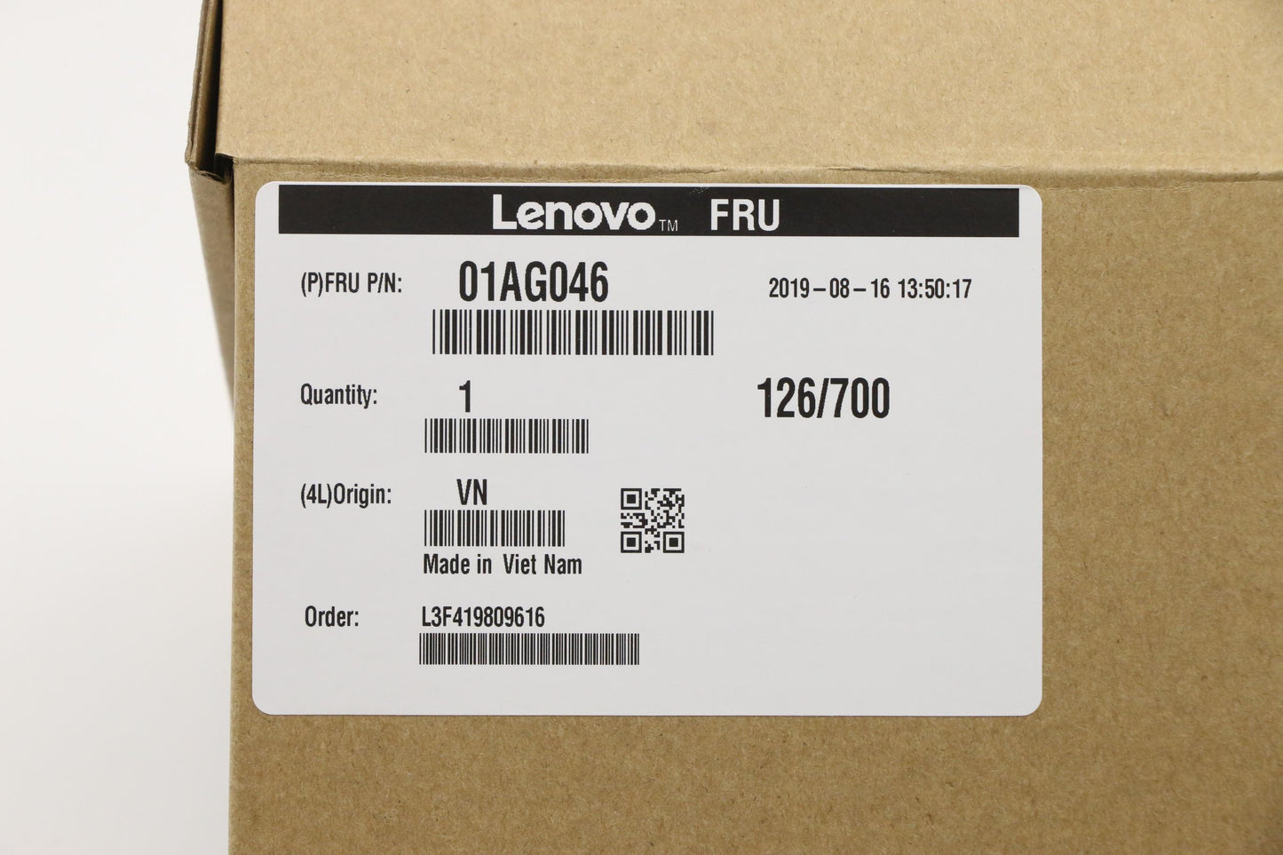 Lenovo Pu Processors - 01AG046