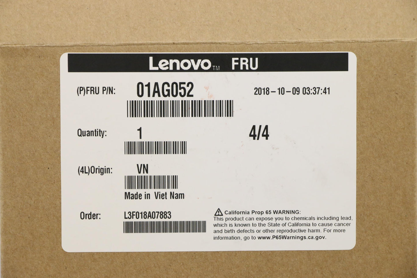 Lenovo Pu Processors - 01AG052