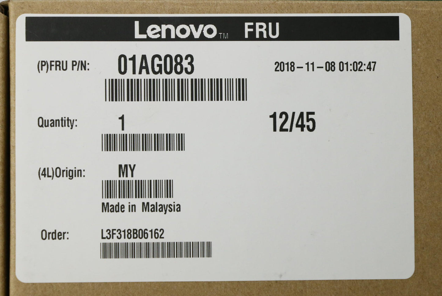 Lenovo Sp Amd Pro A6-8570 3.5Ghz/2C/1 - 01AG083
