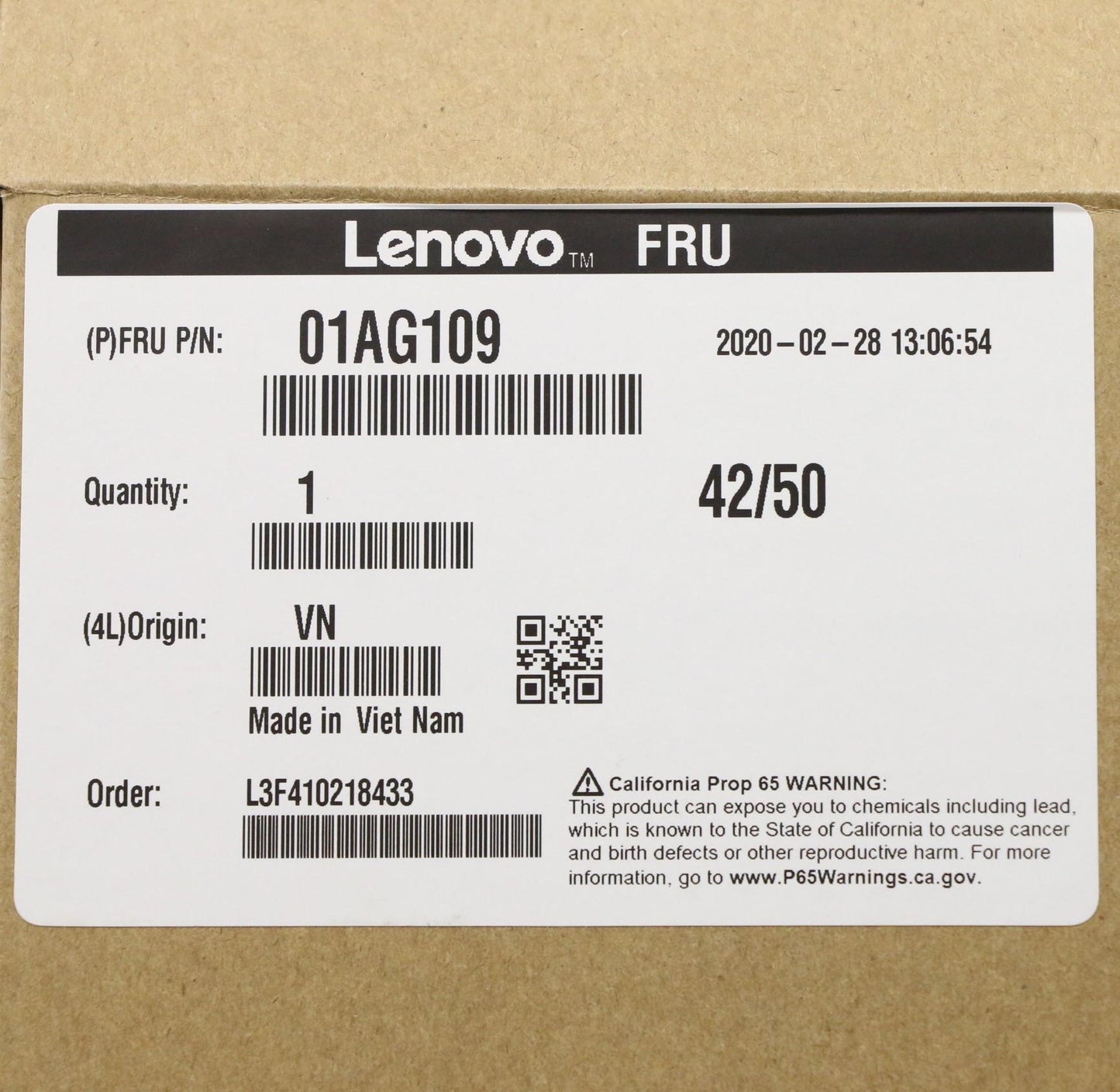 Lenovo Intel Pentium G4560 3.5Ghz/2C/ - 01AG109