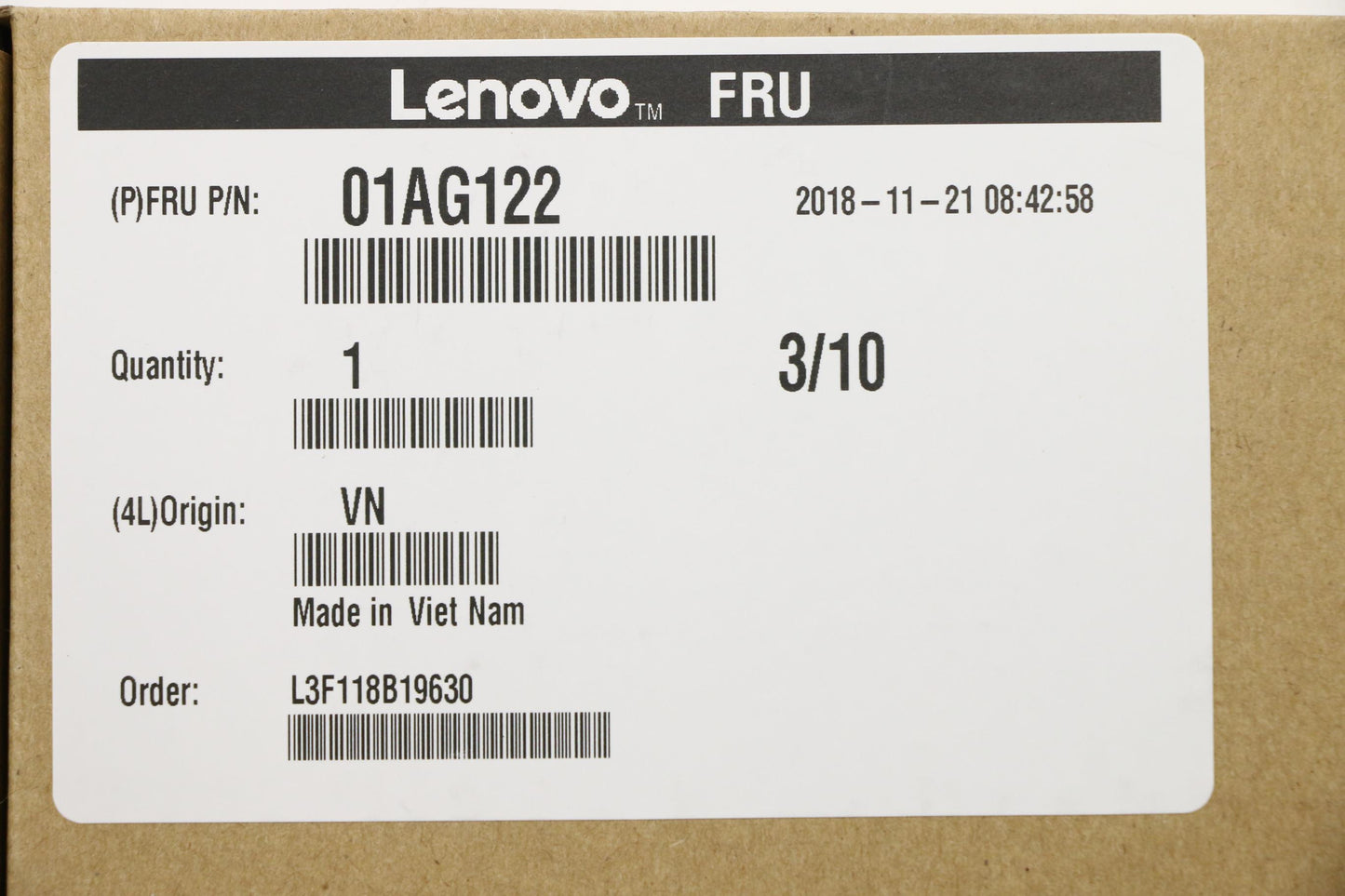 Lenovo 01AG122 Xeon E3-1245V6 3.7G 4C 73W