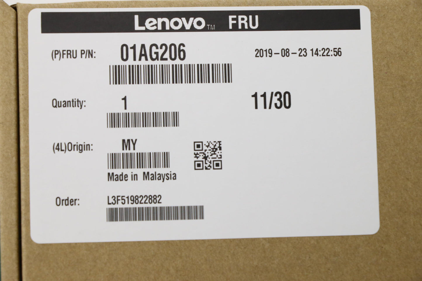 Lenovo Xeon W-2123 3.6G 4C 120W - 01AG206