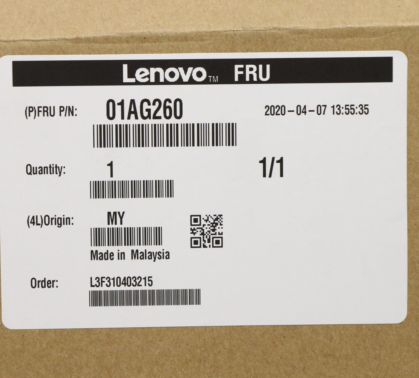 Lenovo Xeon W-2175 2.5G 14C 140W - 01AG260