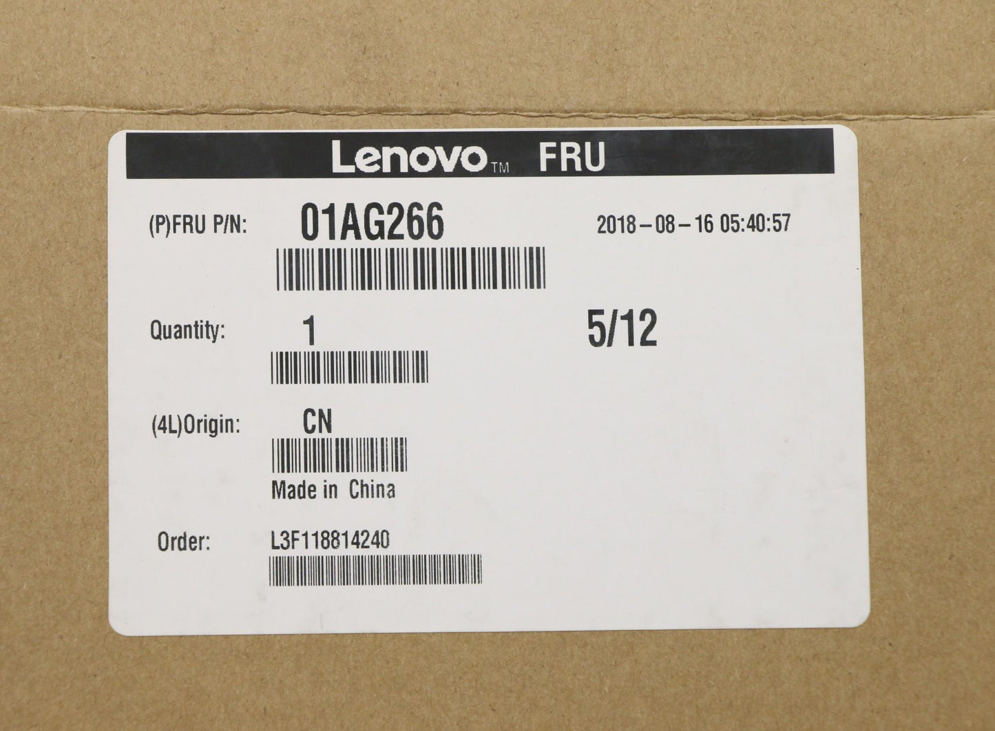 Lenovo Amd Ryzen 5 2600X 3.7Ghz6C16M9 - 01AG266