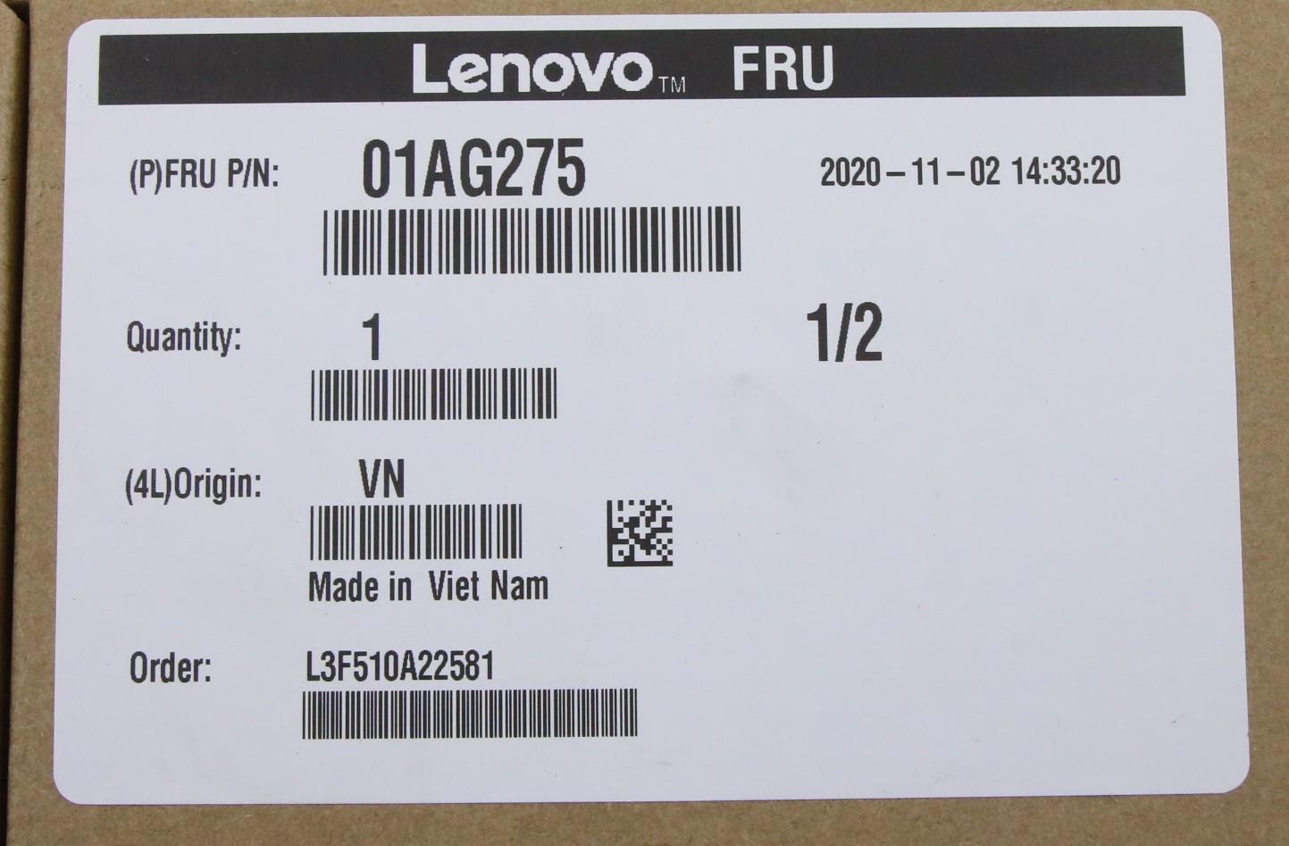 Lenovo Intel I5-9600K 3.70Ghz 6C 9M 9 - 01AG275