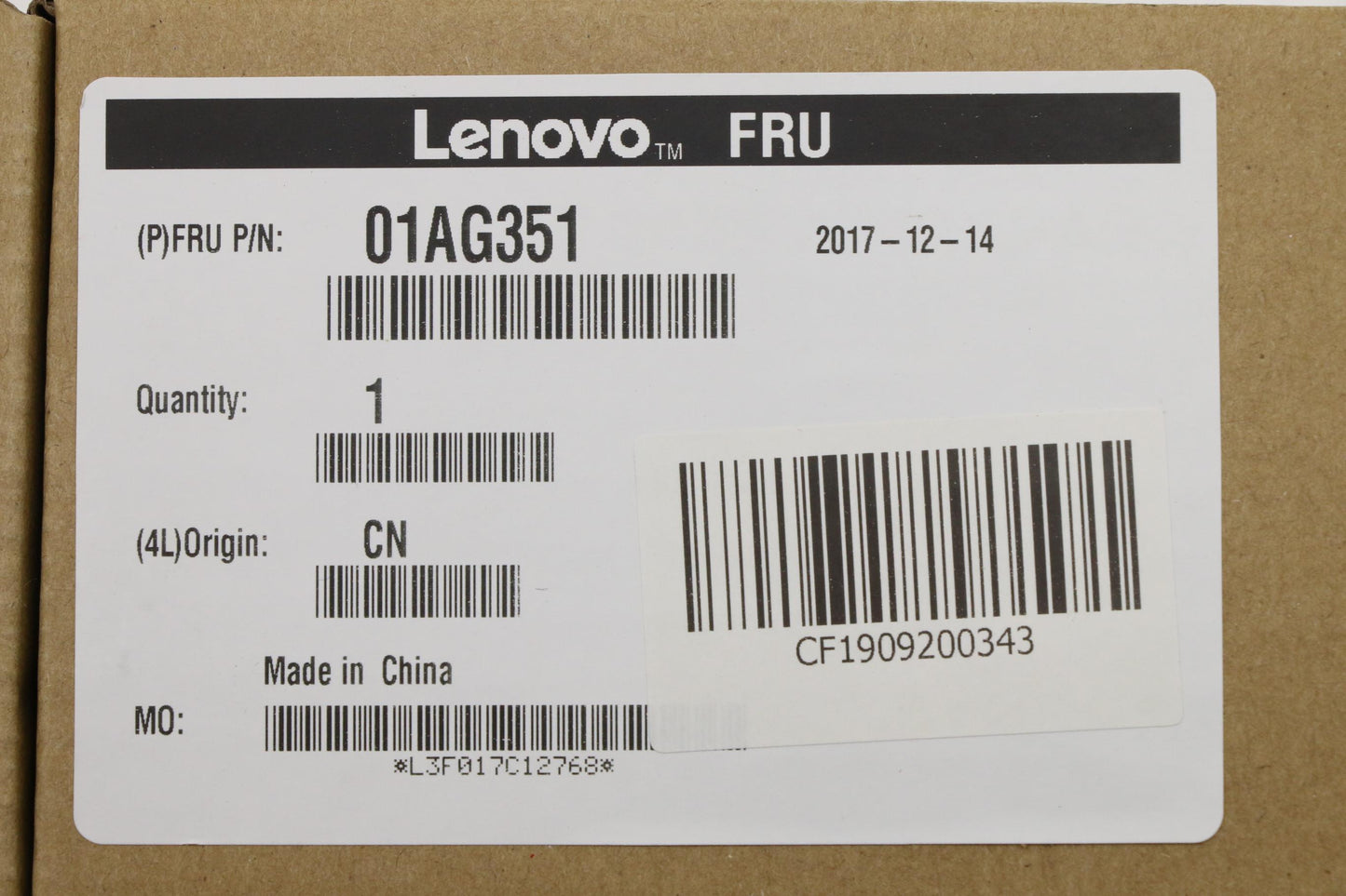 Lenovo Video Card Amd R5 340 1Gb D5 6 - 01AG351
