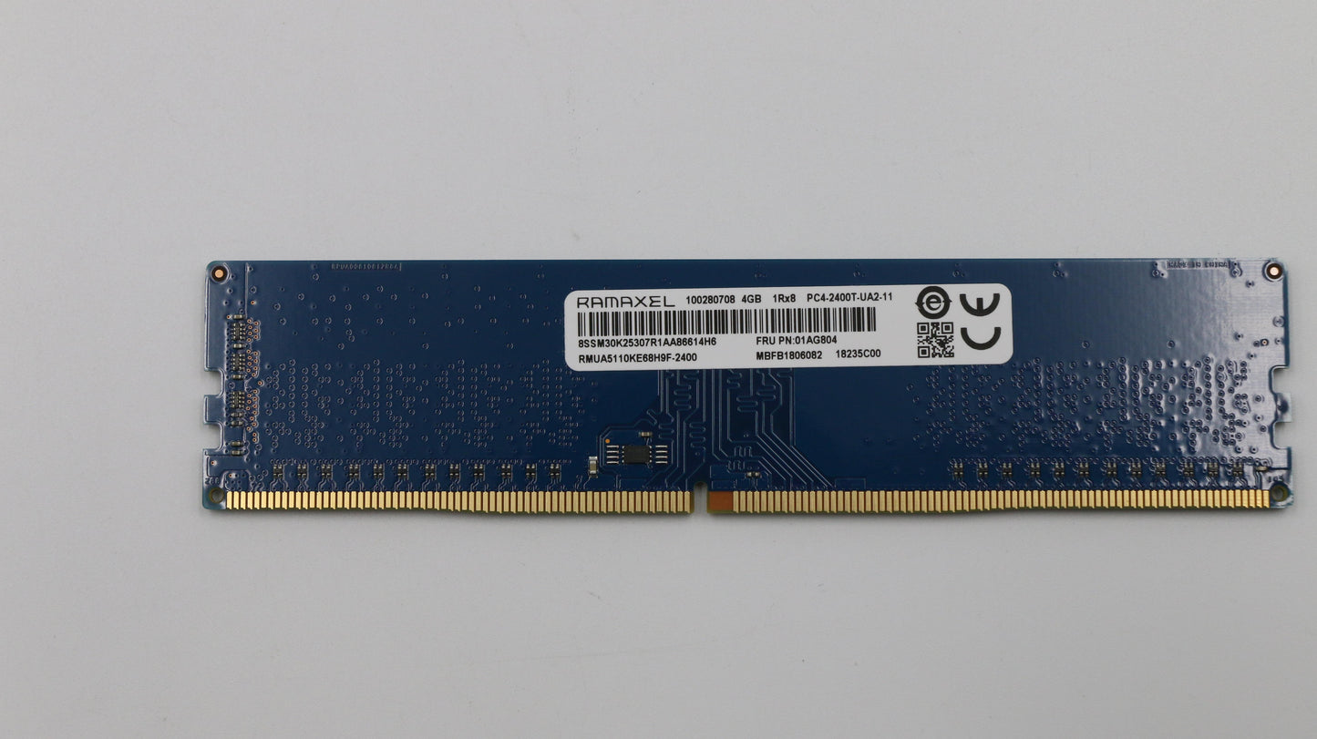 Lenovo 01AG804 Memory 4Gb Ddr4 2400Udimm