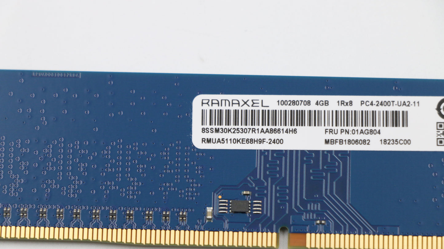 Lenovo 01AG804 Memory 4Gb Ddr4 2400Udimm