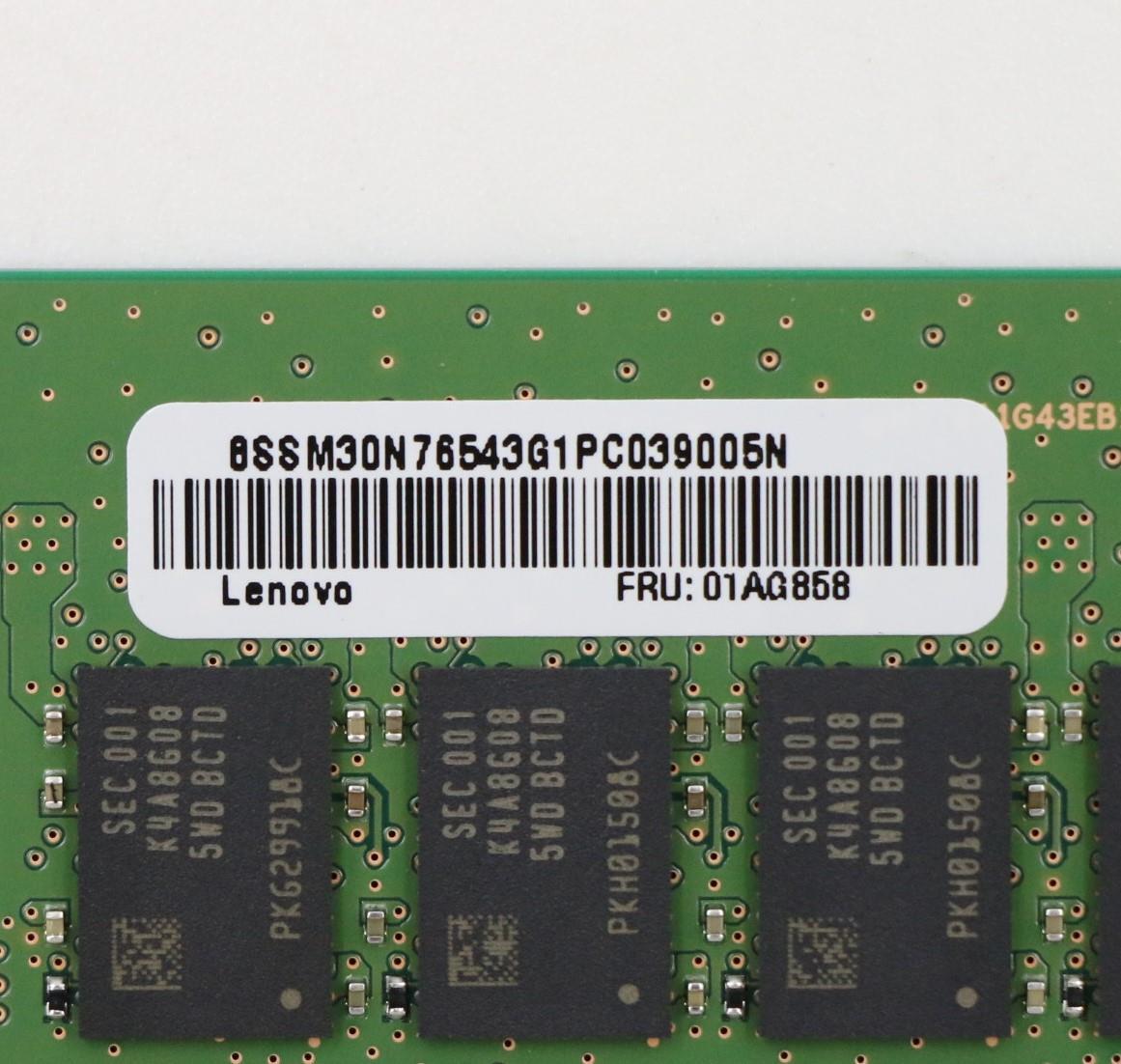 Lenovo Udimm 16Gb Ddr4 2666 Samsung - 01AG858