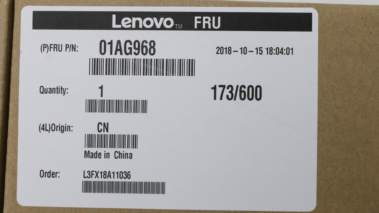 Lenovo (01AG968) 23.8" FHD Display, Non-Touch, SDC