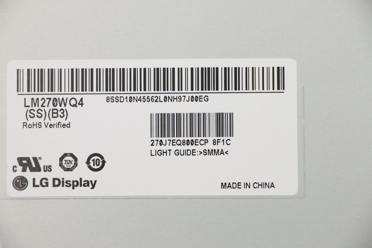 Lenovo Lcd 27-Inch Qhd Ag Lgd - 01AG972