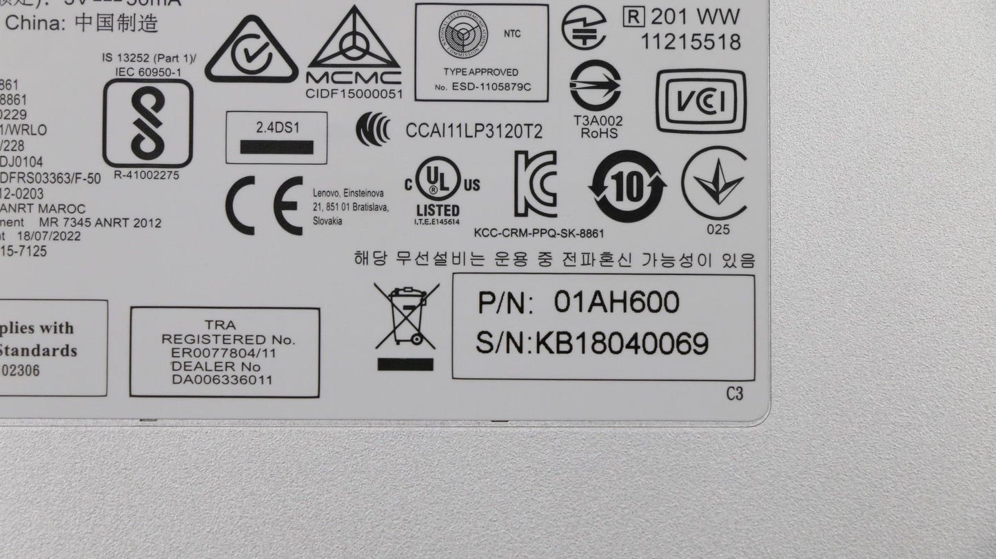Lenovo Kb Keyboards External - 01AH600