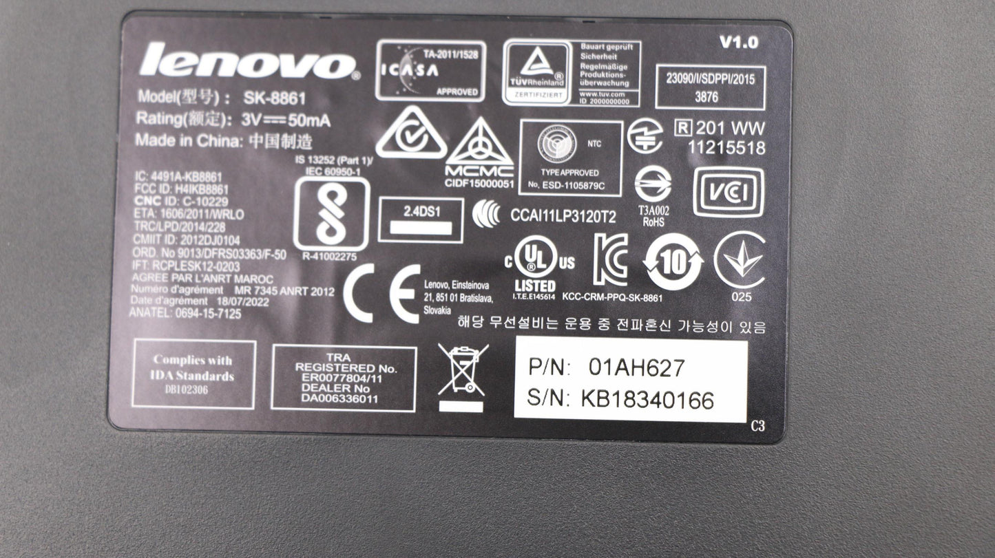 Lenovo Keyboard - 01AH627