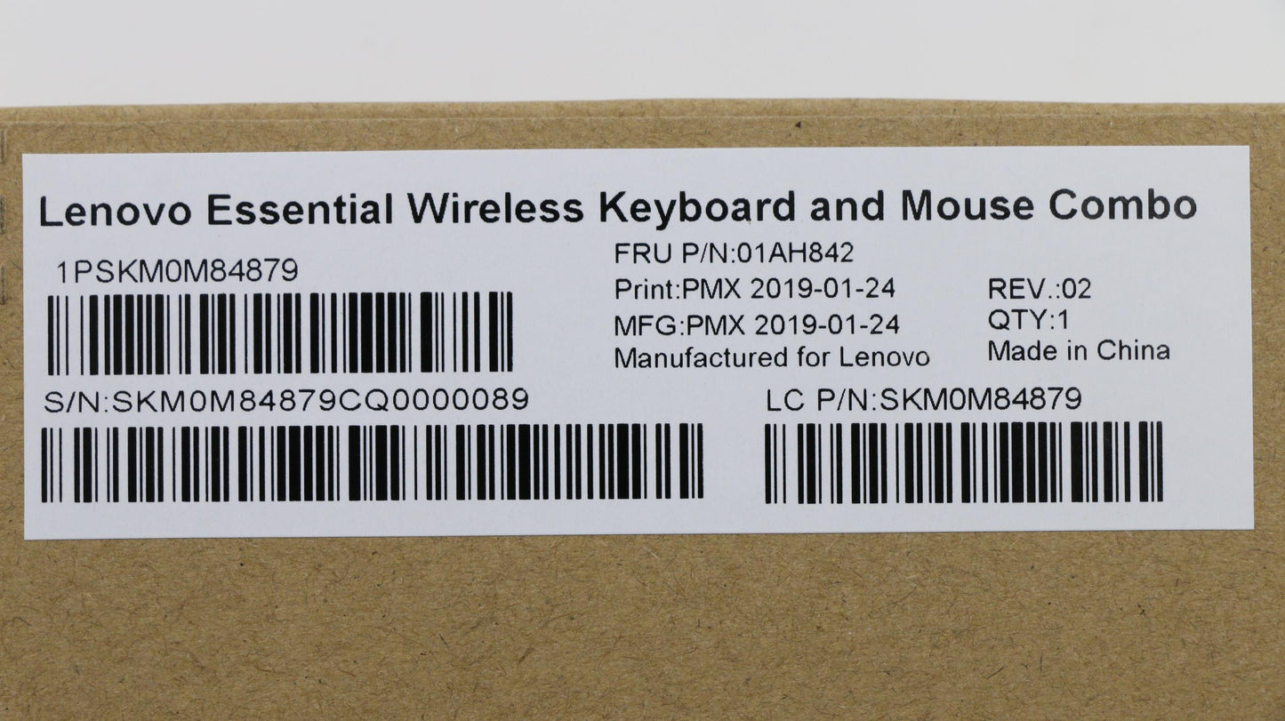 Lenovo 01AH842 Kybmouse Primax Rfbu71 24G Bk