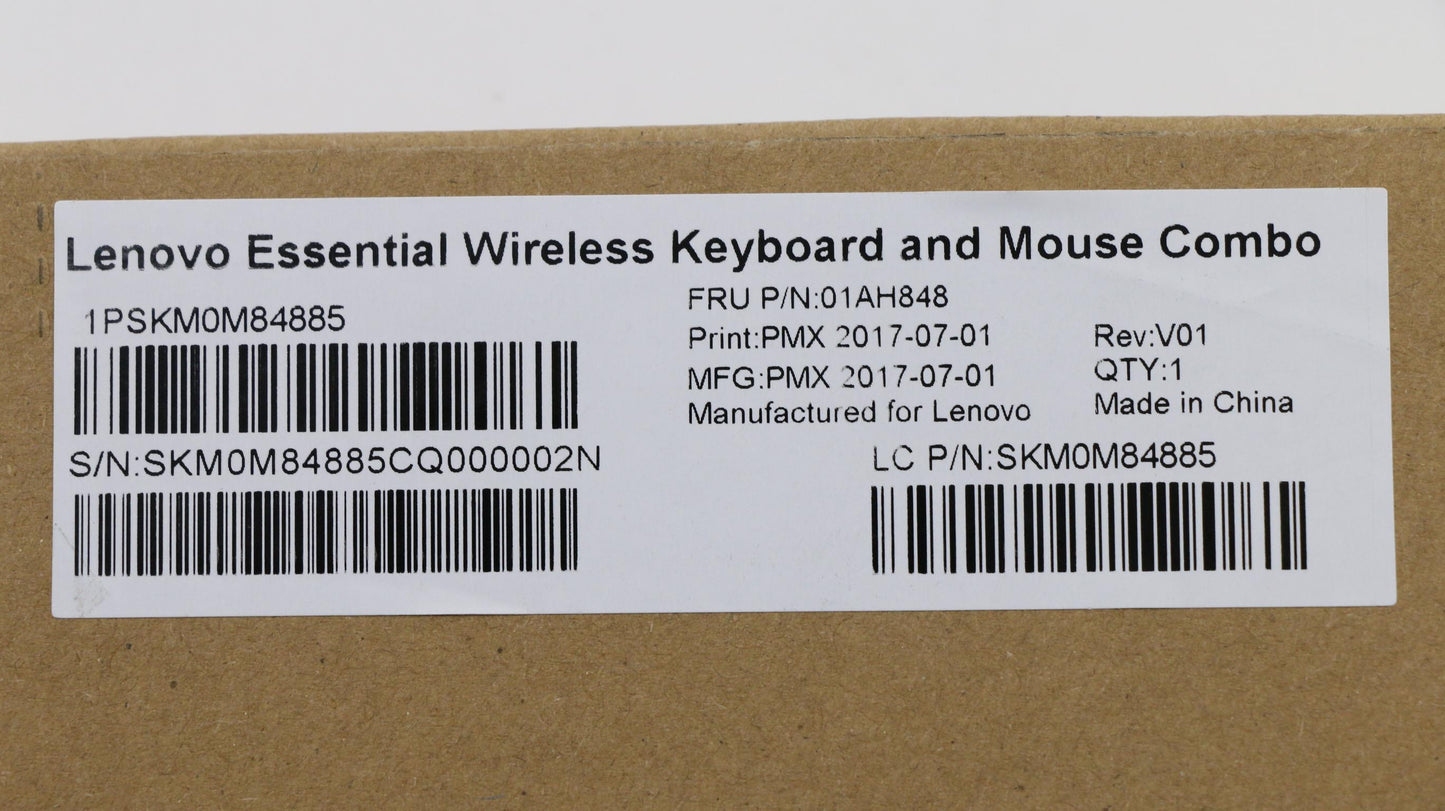 Lenovo Kyb_Mouse Primax Rfbu71 2.4G B - 01AH848