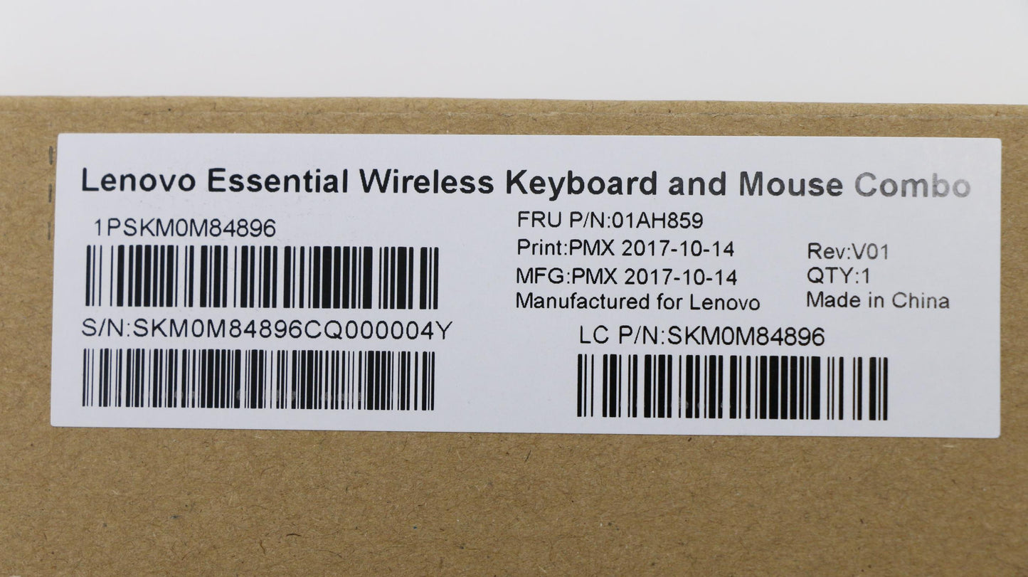 Lenovo Kyb_Mouse Primax Rfbu71 2.4G B - 01AH859
