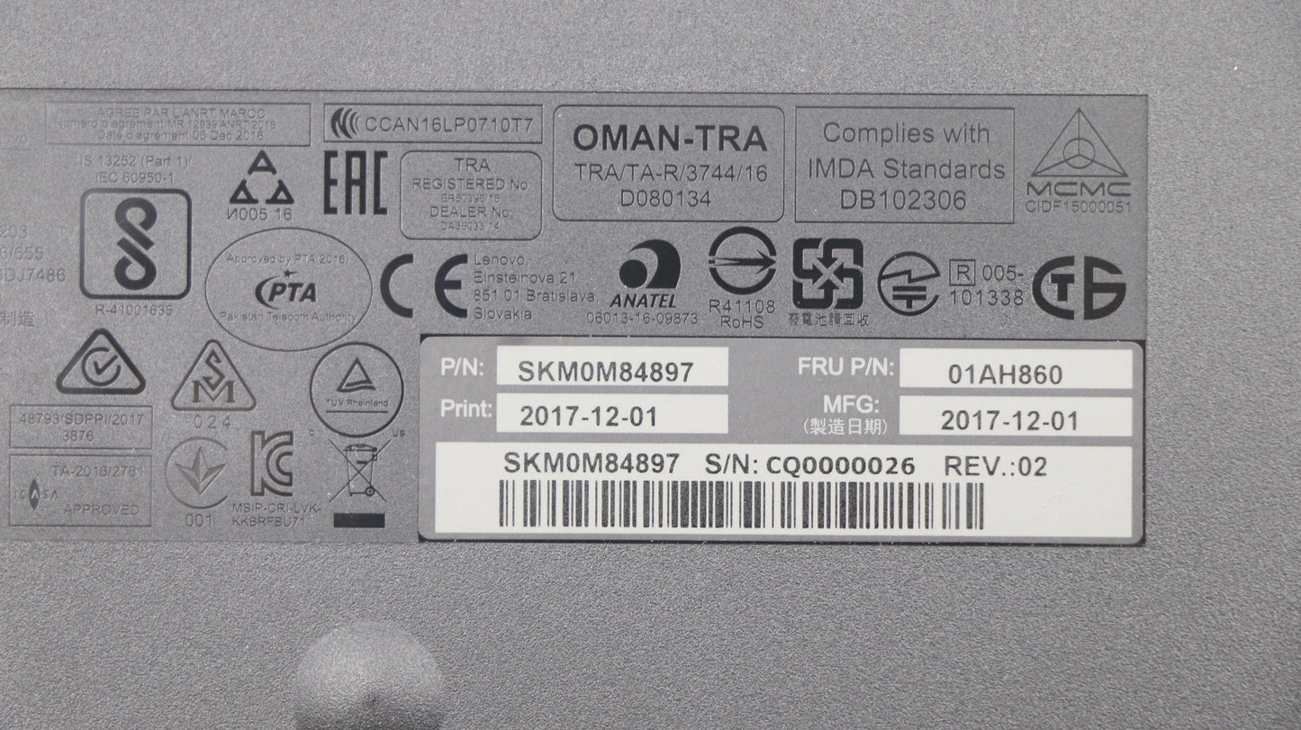 Lenovo Primax Rfbu71 2.4G Bk Tr_440 - 01AH860