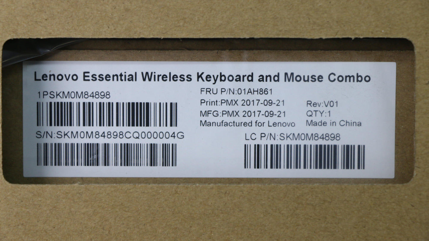 Lenovo Kyb_Mouse Primax Rfbu71 2.4G B - 01AH861