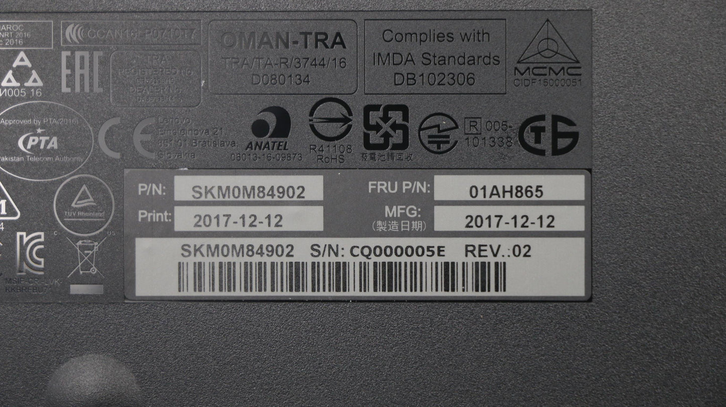 Lenovo Kyb_Mouse Primax Rfbu71 2.4G B - 01AH865