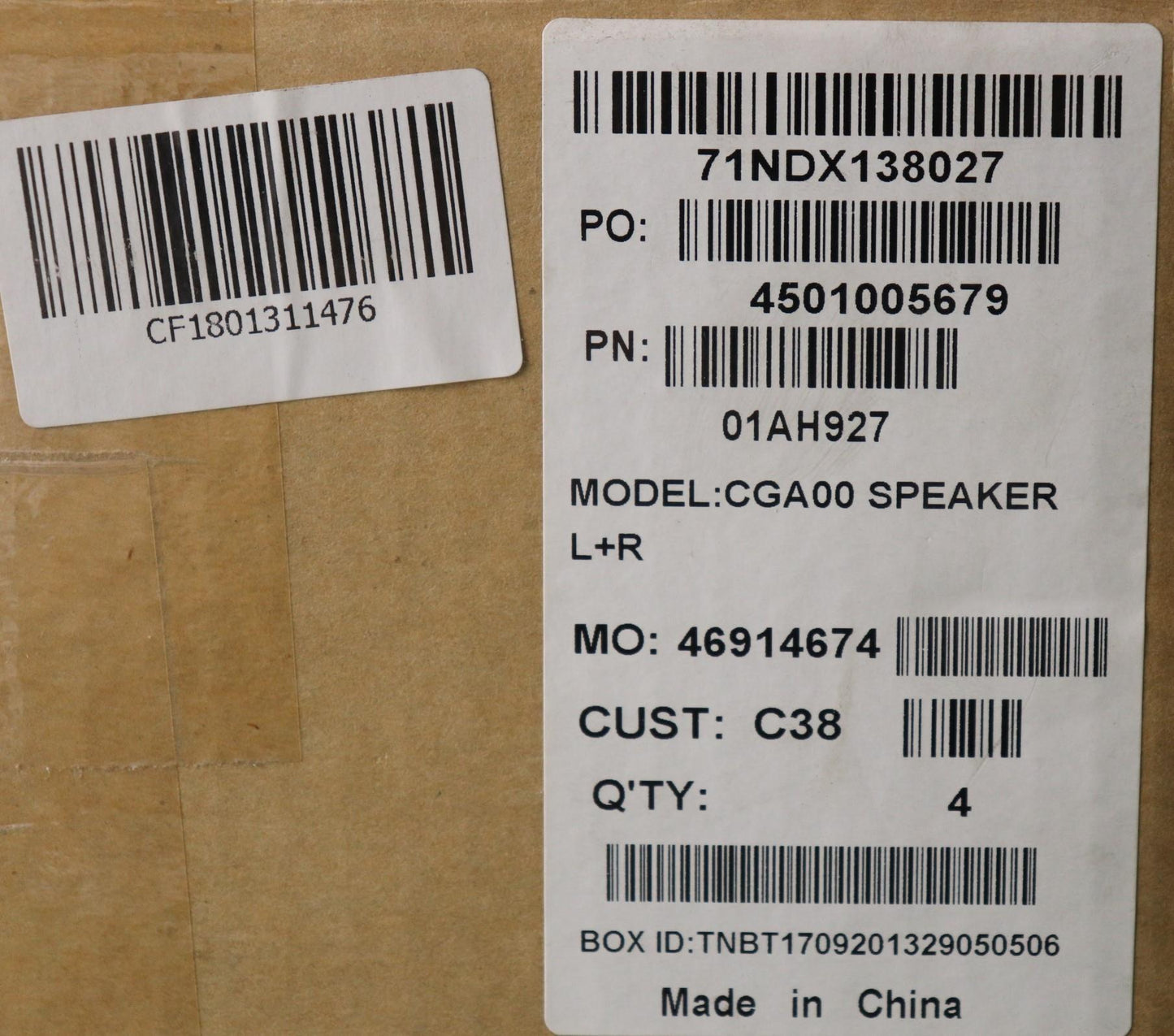 Lenovo Speaker L+R - 01AH927