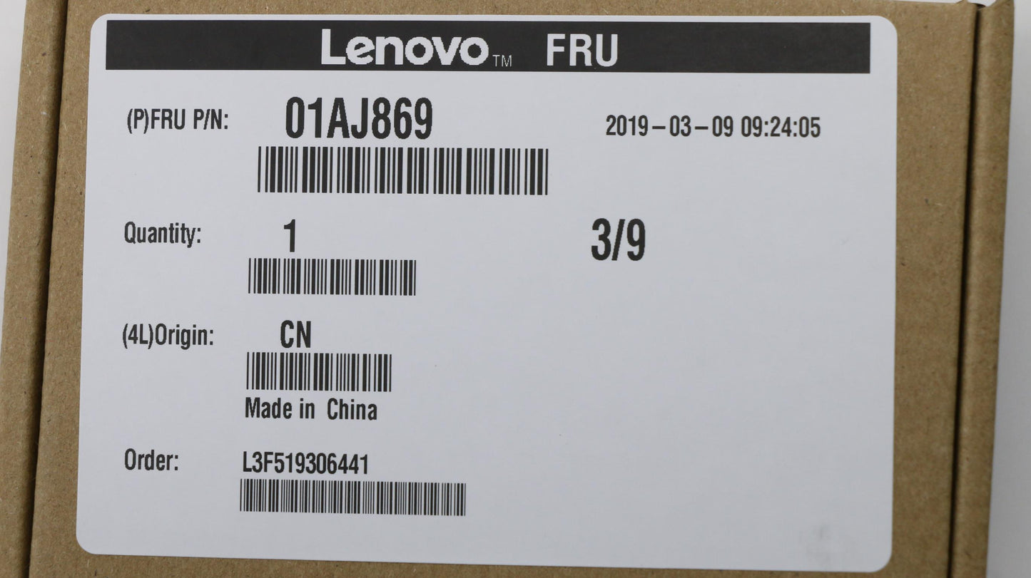 Lenovo 01AJ869 Pci Card And Pcie Card