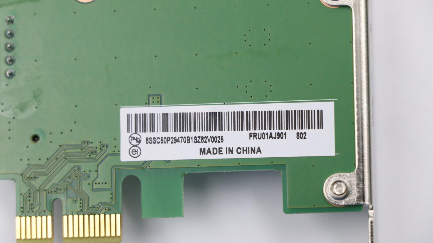 Lenovo 01AJ901 Pcie To M2 Riser Card Awake Fh