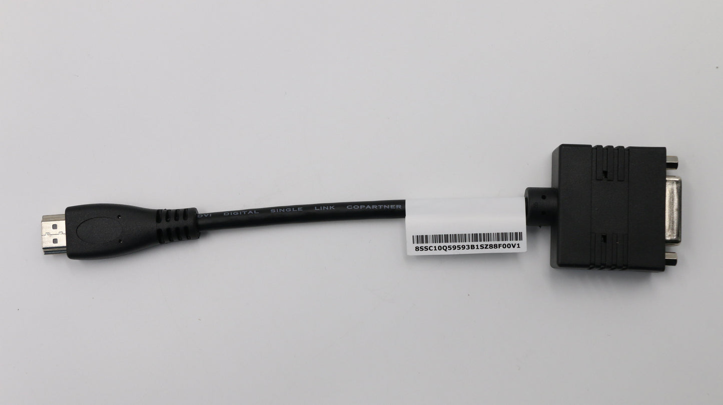 Lenovo Cable Hdmi To Dvi-D Dongle Sl - 01AJ924