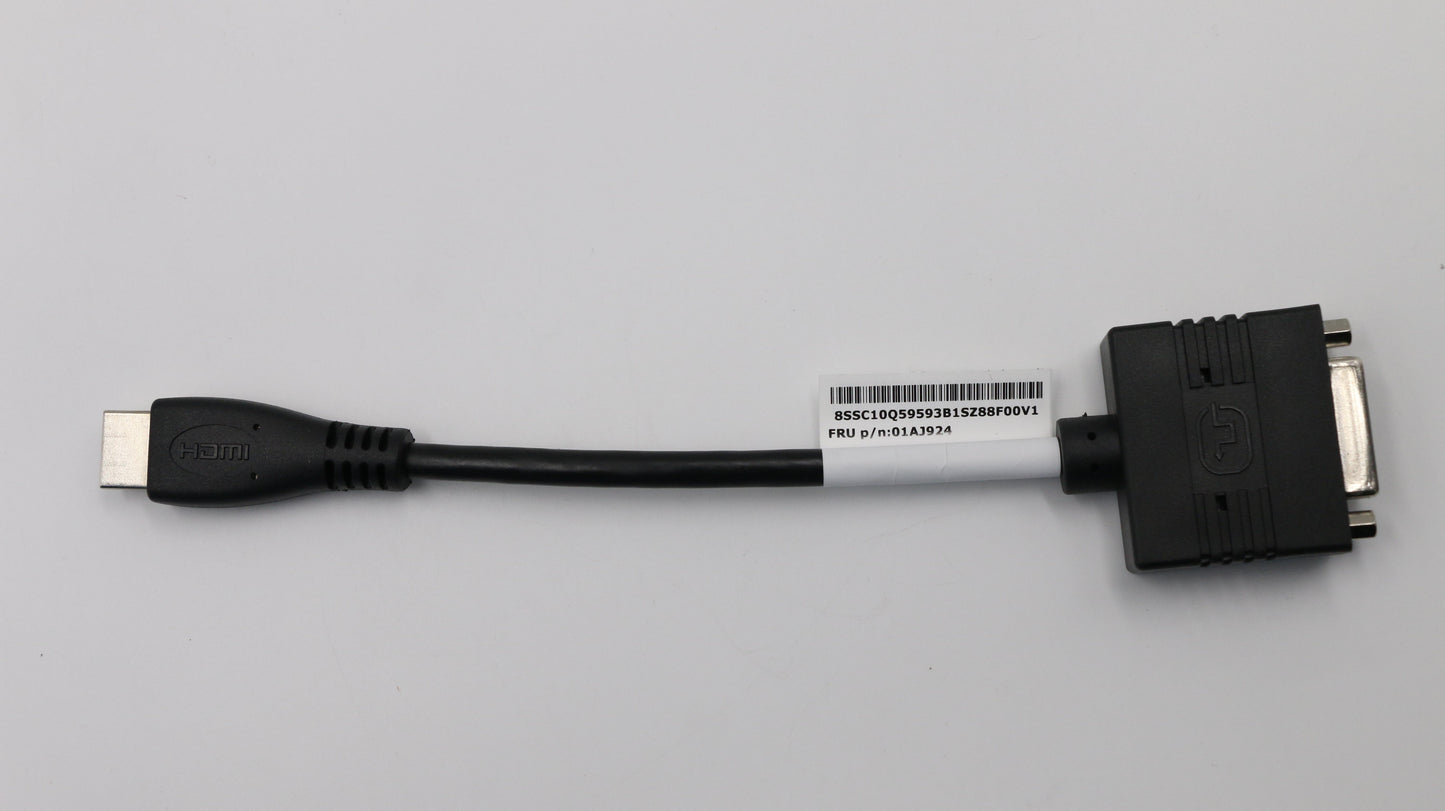 Lenovo Cable Hdmi To Dvi-D Dongle Sl - 01AJ924
