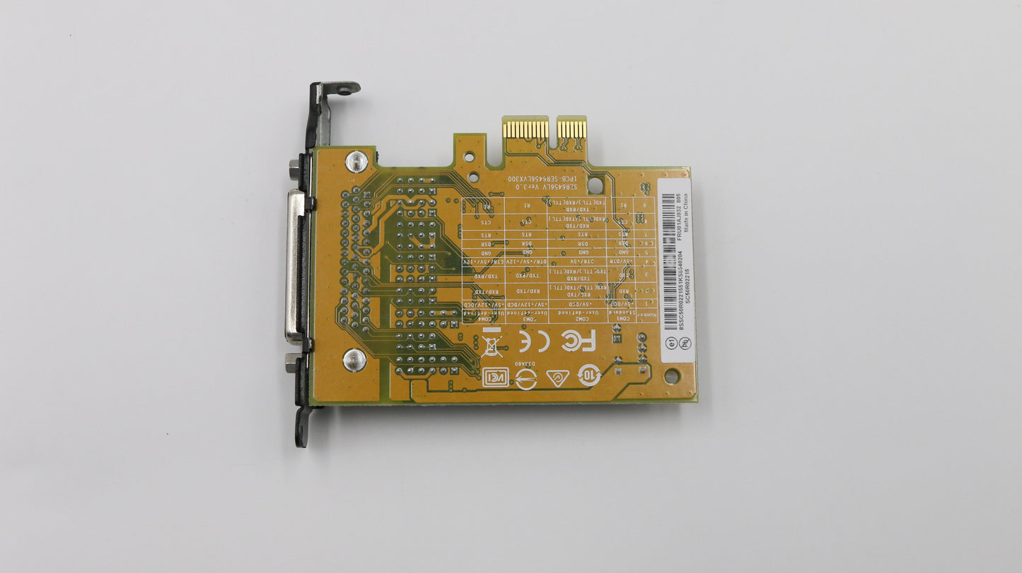 Lenovo 01AJ932 Cards Misc Internal Usb Audio