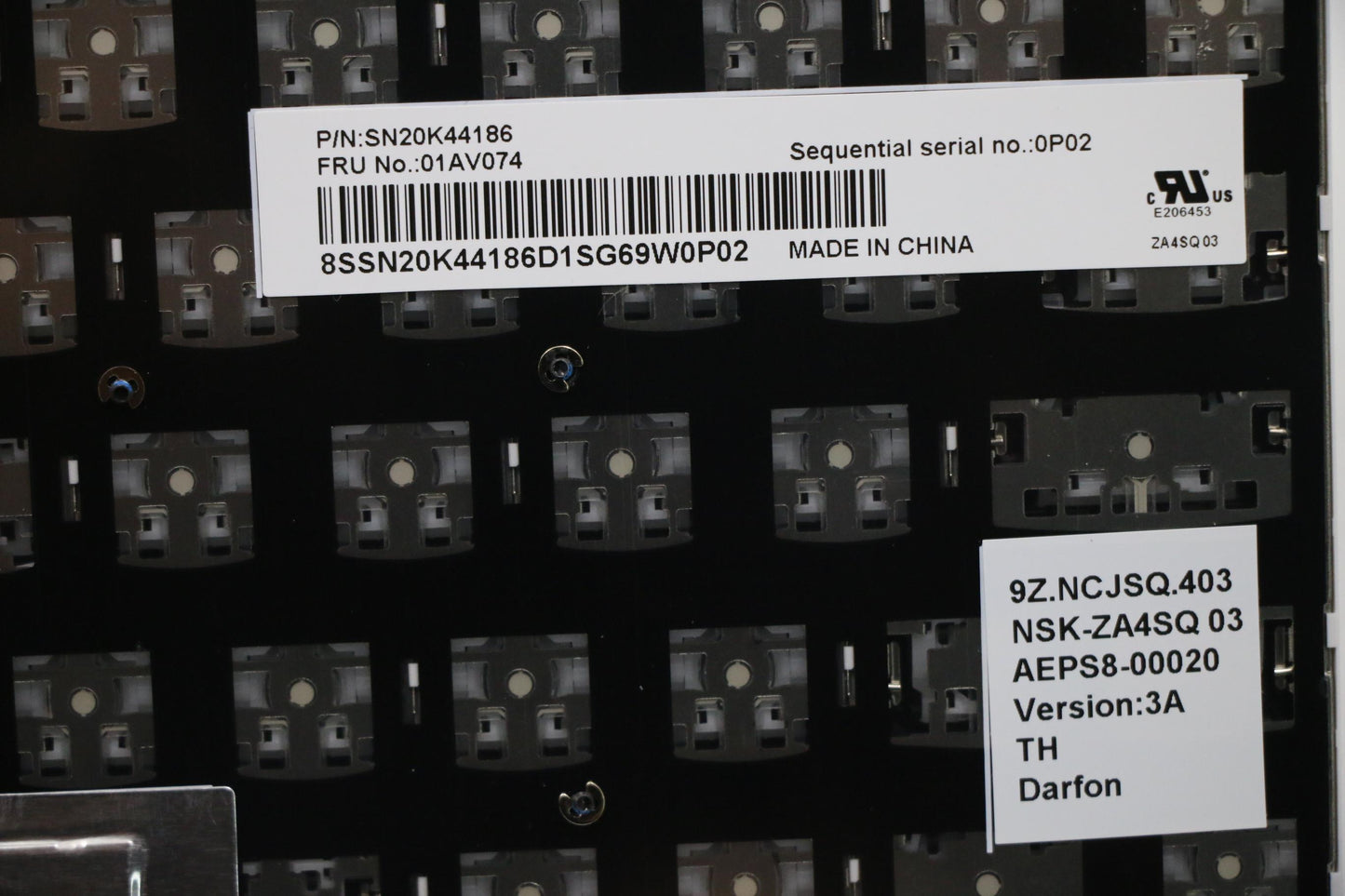 Lenovo Ki Keyboards Internal - 01AV074
