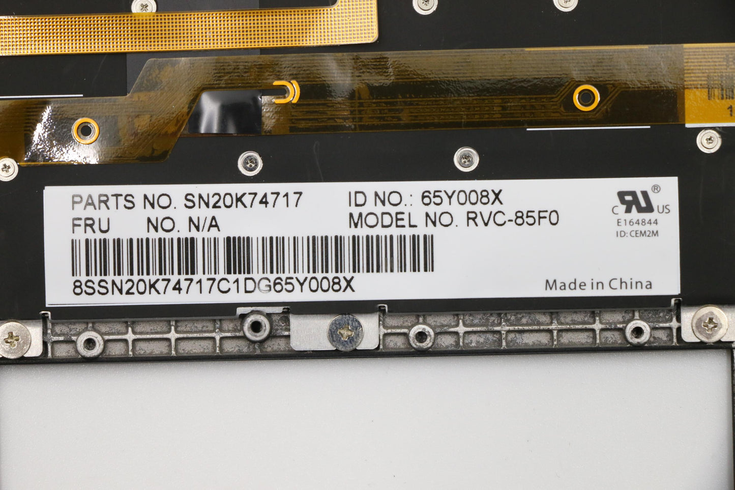 Lenovo Ma Mechanical Assemblies - 01AV162