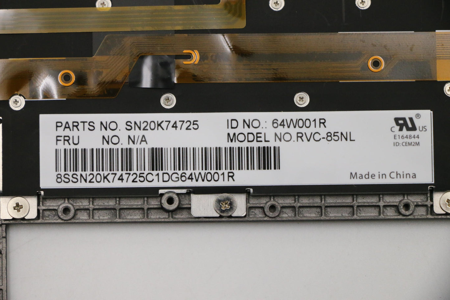 Lenovo Ma Mechanical Assemblies - 01AV168