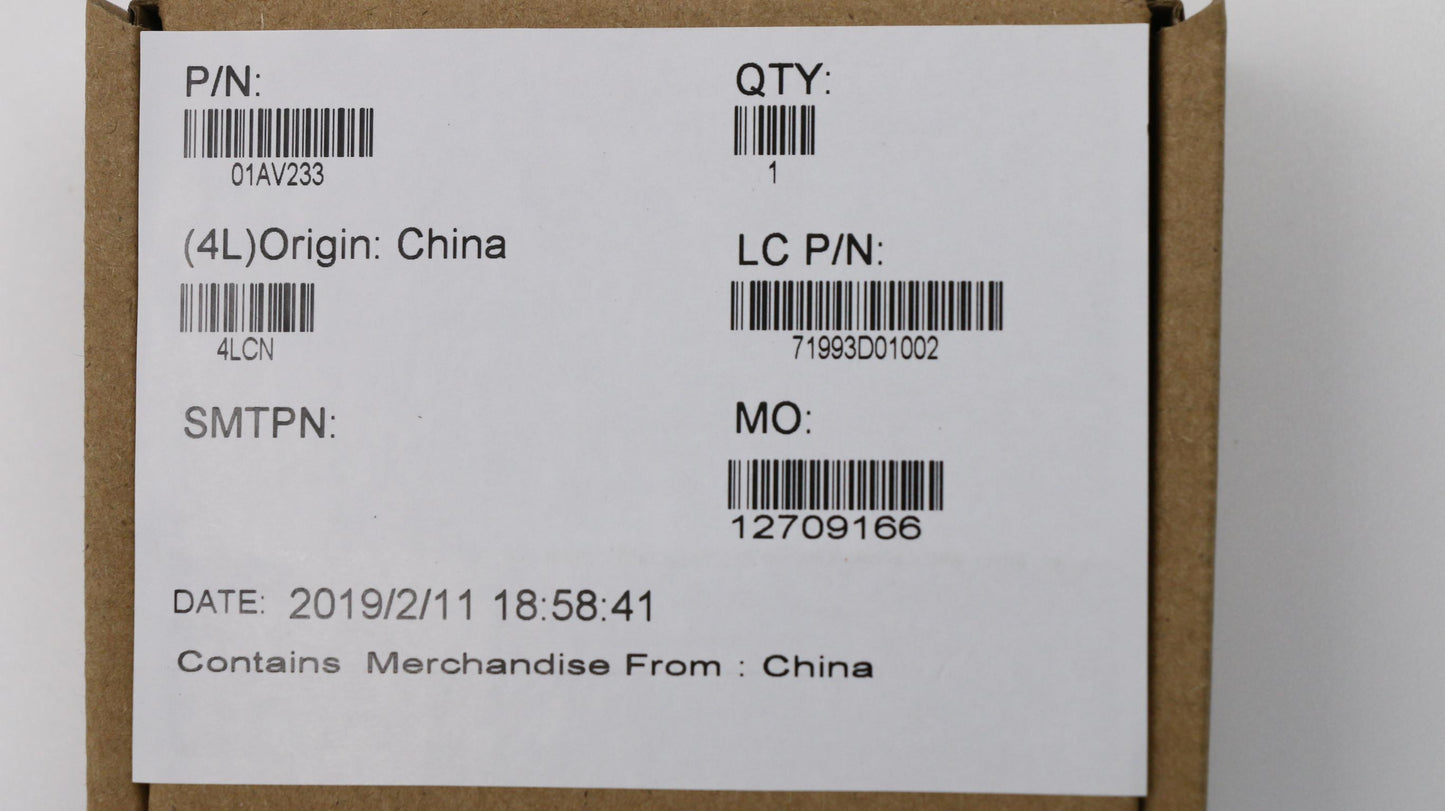 Lenovo Cable,Power Button,Hong Yuen - 01AV233