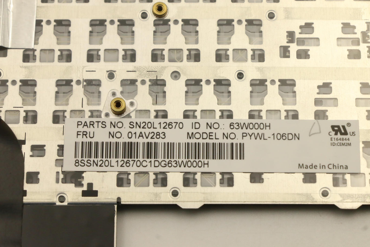 Lenovo Ki Keyboards Internal - 01AV283