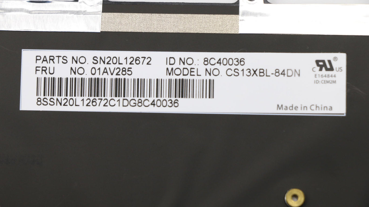 Lenovo Ki Keyboards Internal - 01AV285